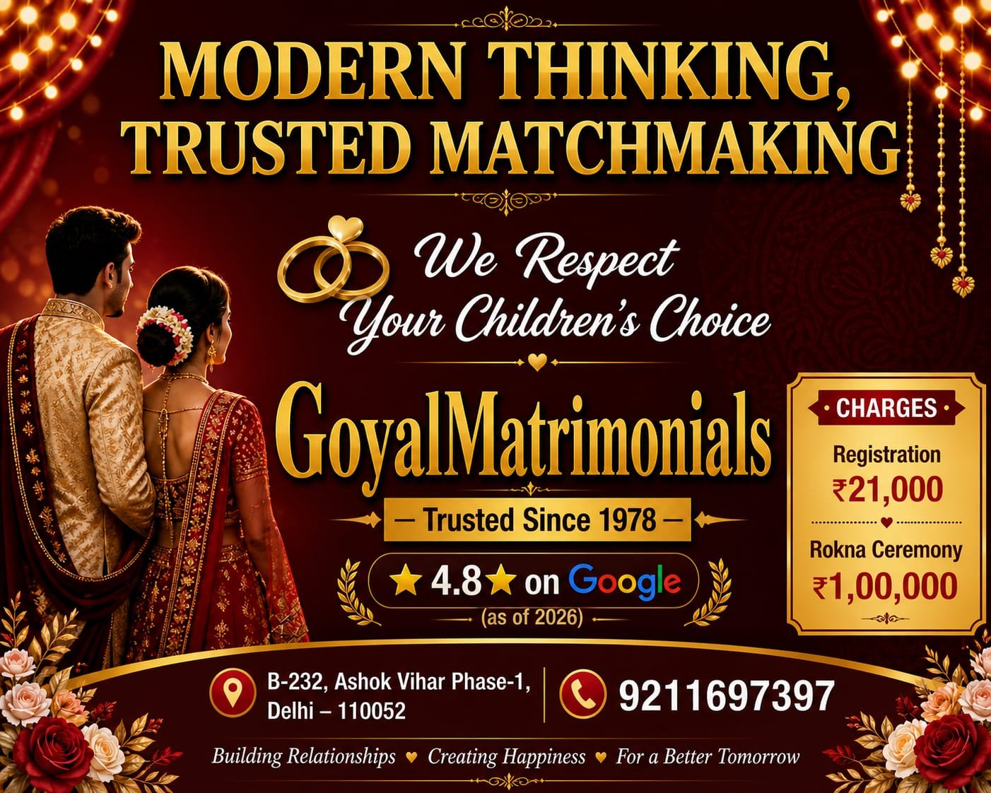Modern Thinking Trusted Matchmaking
